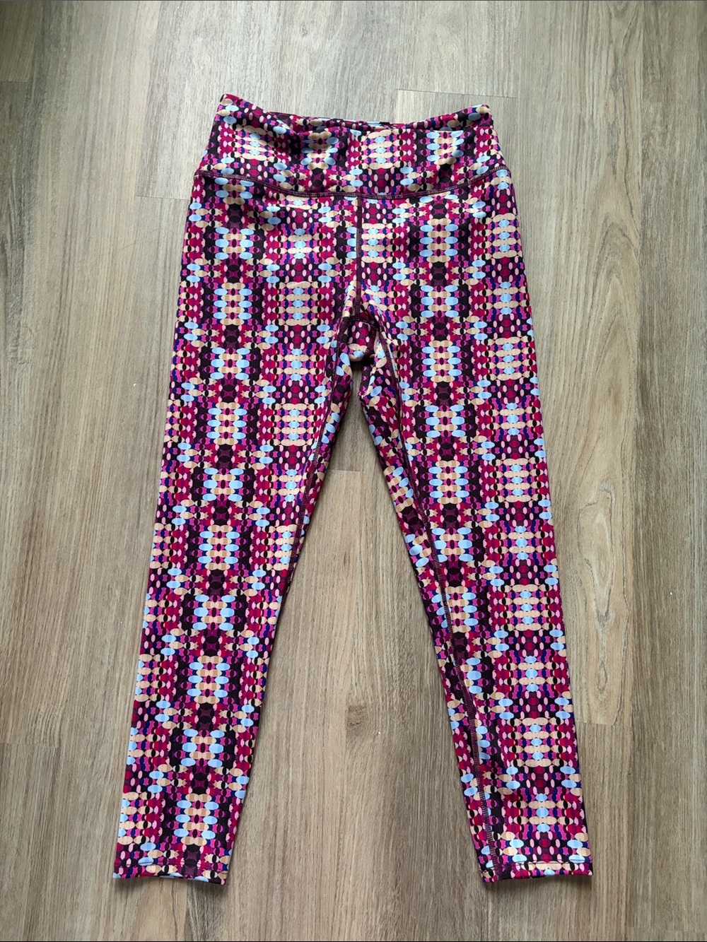 ❤️$10 Free People FP Movement Ashford Lose Control Multicolor Print Leggings